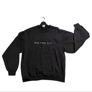 NYC Crewneck - L - Jerzees